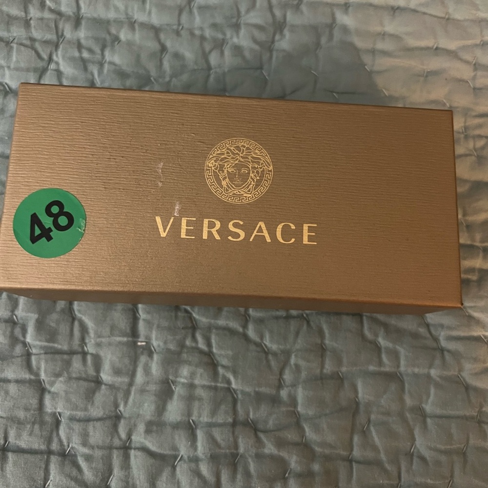 Versace Red and Black Sunglasses - Picture 8 of 10